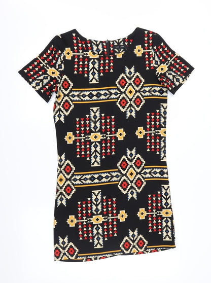 New Look Womens Multicoloured Geometric  Shift  Size 6