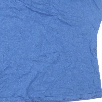 Marks and Spencer Girls Blue   Basic T-Shirt Size 8-9 Years