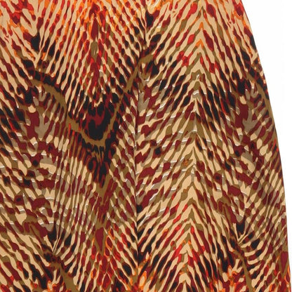 Simply Stock Shop Womens Brown Geometric  Slip Dress  Size M
