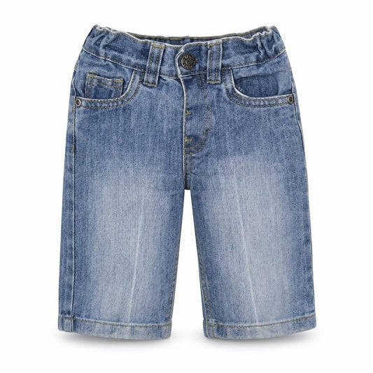 Denim & Co. Boys Blue  Denim Chino Trousers Size 3-4 Years