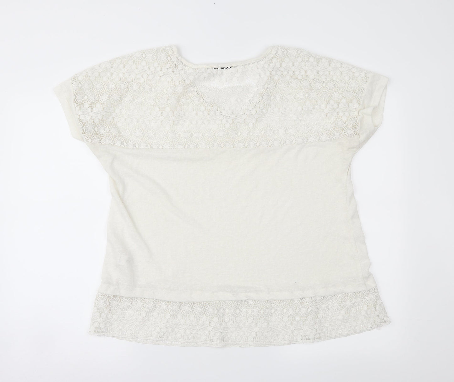 George Womens Ivory   Basic Blouse Size 18