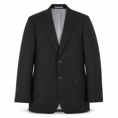 Front view of Hans Kelven men’s grey jacket suit jacket, size 44