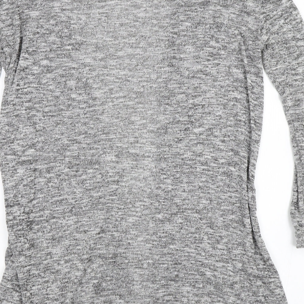 Divided Womens Grey   Cardigan Jumper Size XS