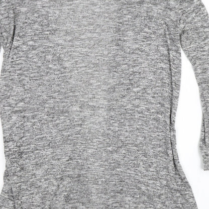 Divided Womens Grey   Cardigan Jumper Size XS