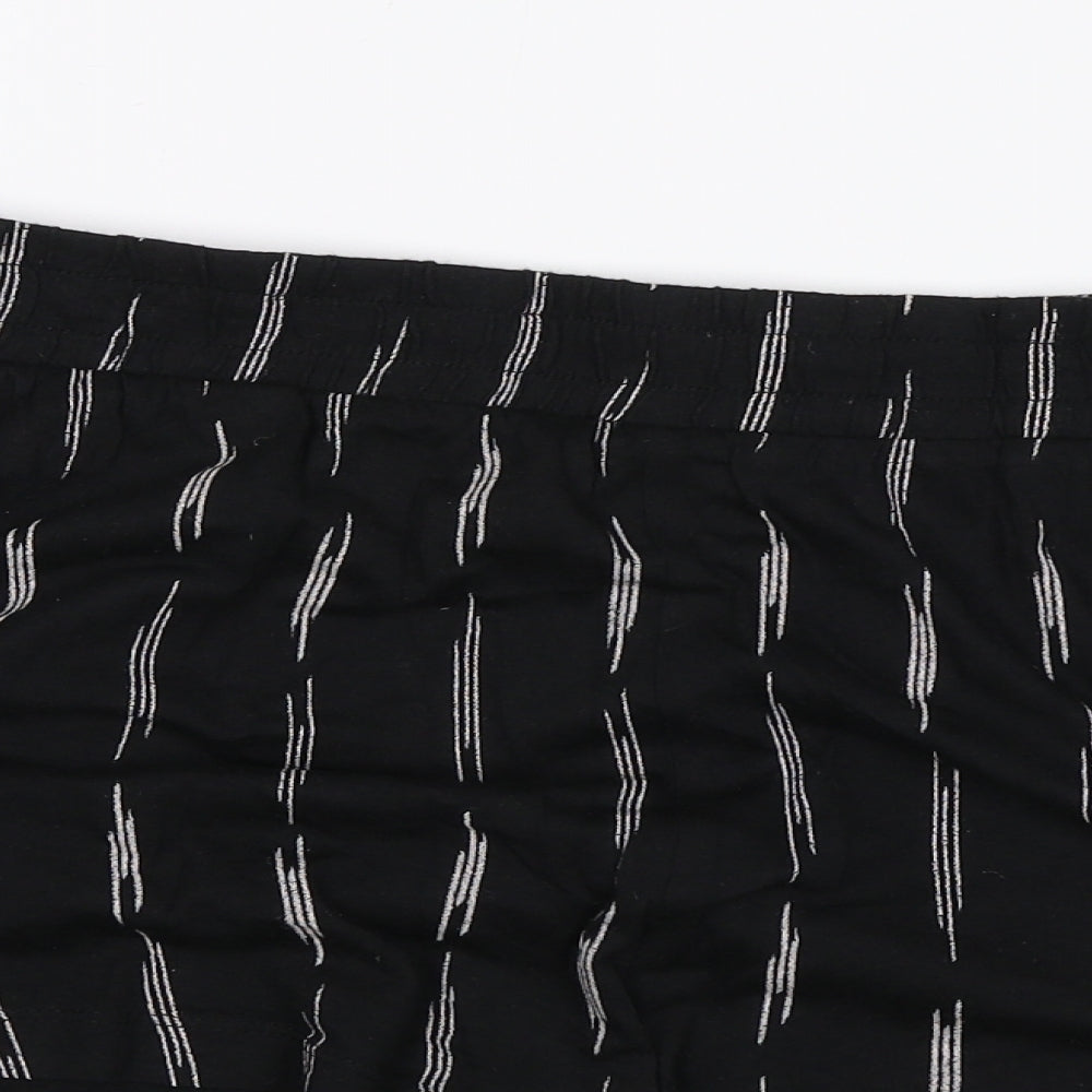H&M Womens Black   Hot Pants Shorts Size M