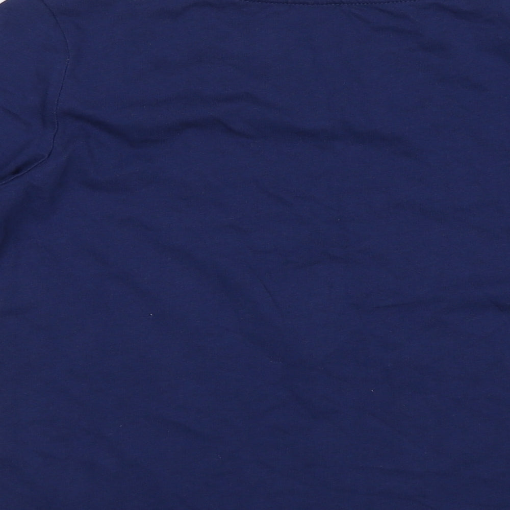 M&Co Girls Blue   Jersey T-Shirt Size 7-8 Years  - Yes, girls can