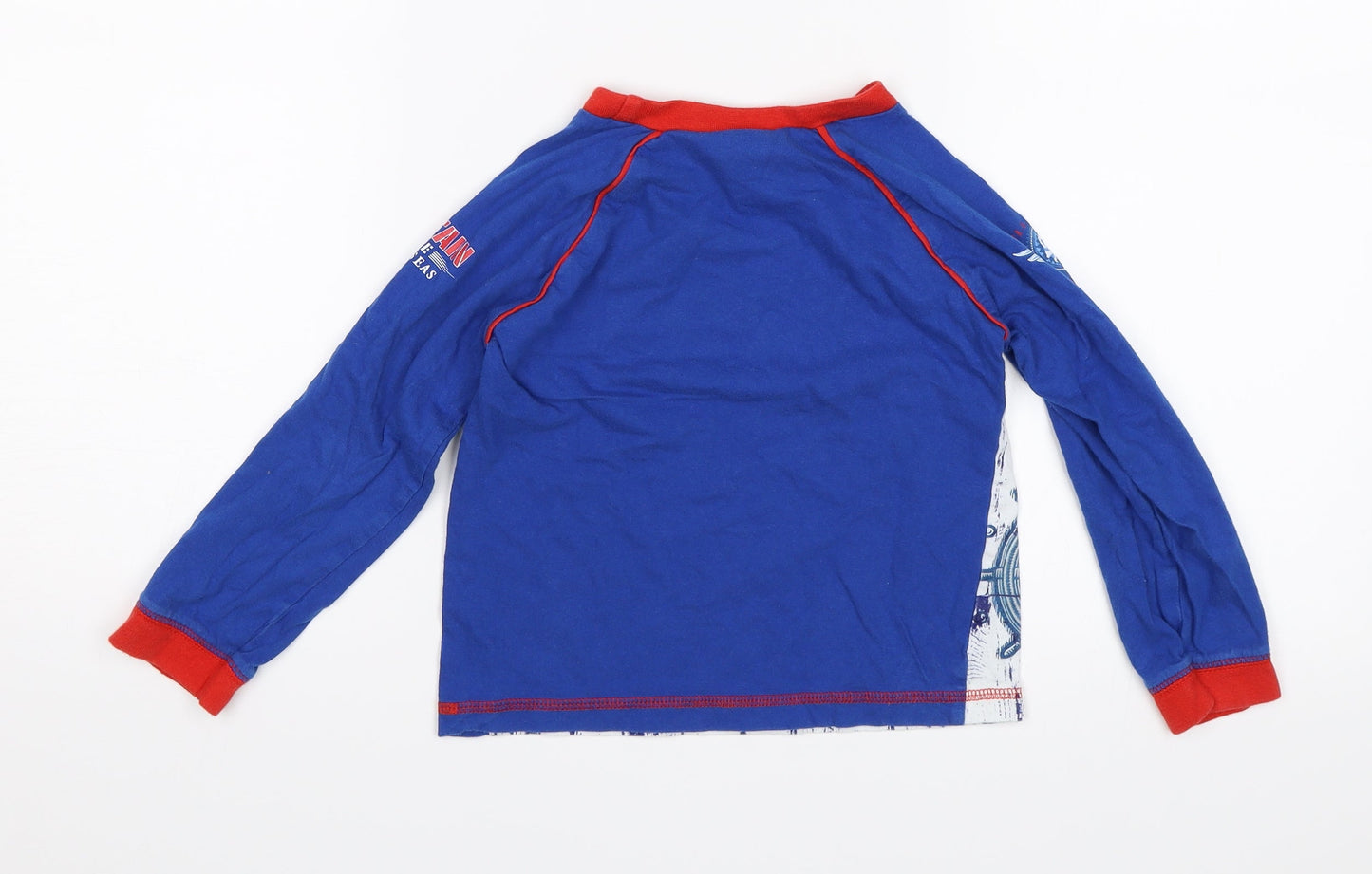 Disney Boys Blue   Jersey T-Shirt Size 3-4 Years  - Bravest of the brave
