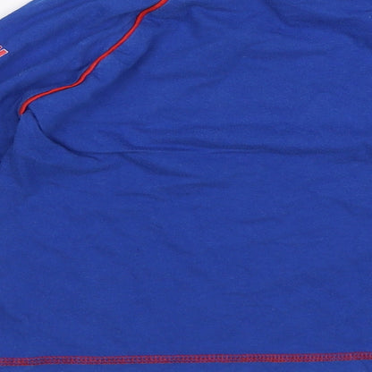 Disney Boys Blue   Jersey T-Shirt Size 3-4 Years  - Bravest of the brave