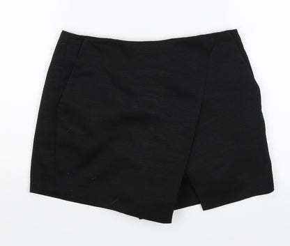 Topshop Girls Black   Culotte Shorts Size 8 Years