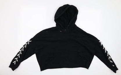Primark Womens Black   Pullover Jumper Size 10  - Cropped