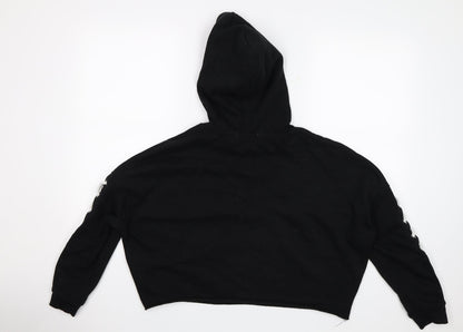 Primark Womens Black   Pullover Jumper Size 10  - Cropped