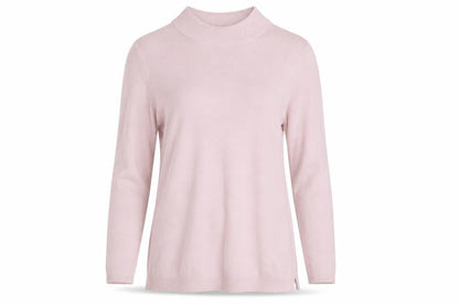 Front view of Papaya women’s pink jumper, size UK 12