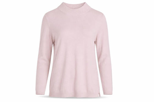 Front view of Papaya women’s pink jumper, size UK 12
