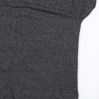 Brand and care label for Primark boys’ grey basic t-shirt, size 7-8, years