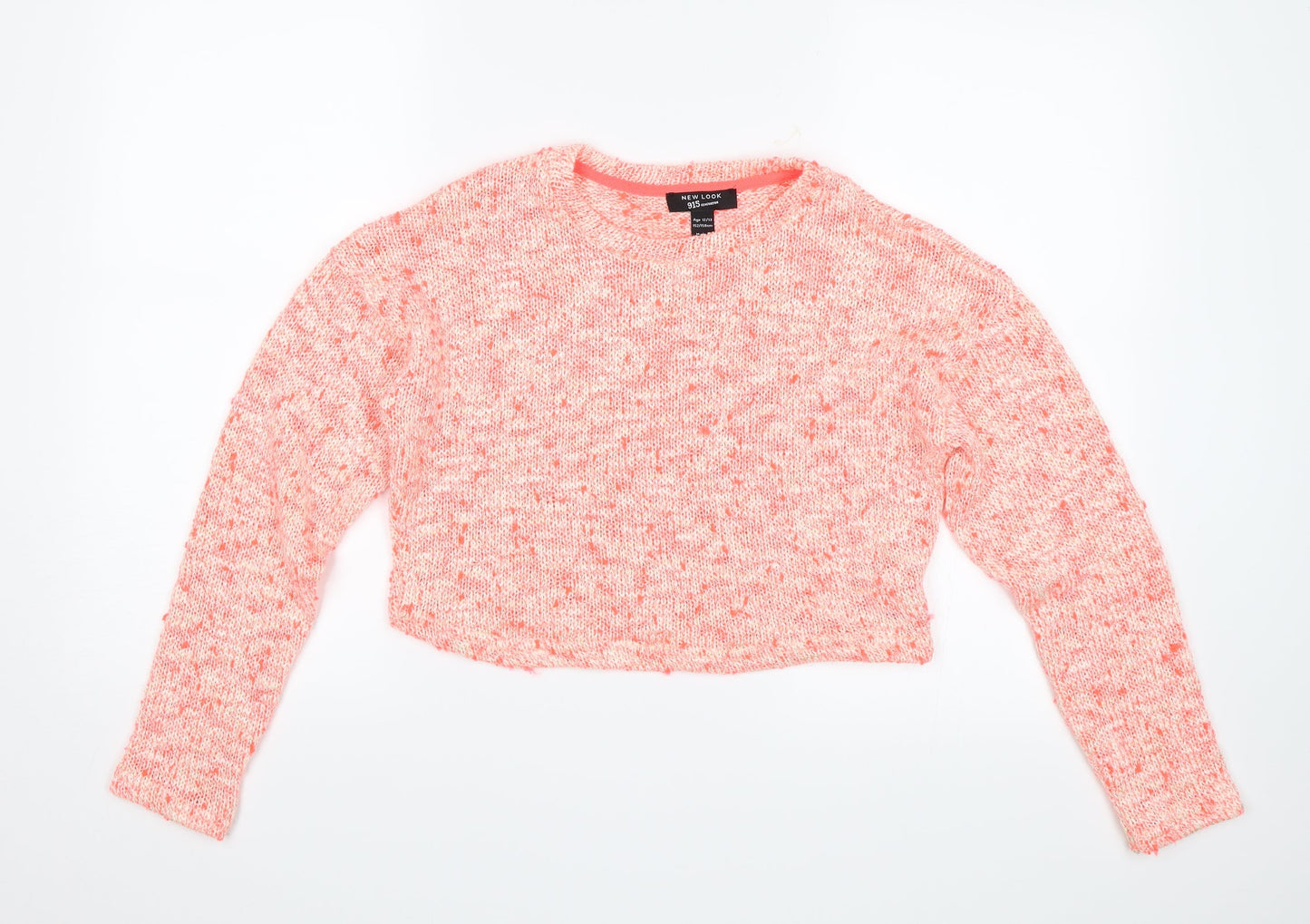 New Look Girls Orange   Pullover Jumper Size 12-13 Years  - Cropped
