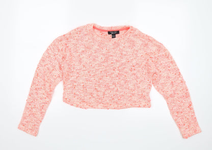New Look Girls Orange   Pullover Jumper Size 12-13 Years  - Cropped