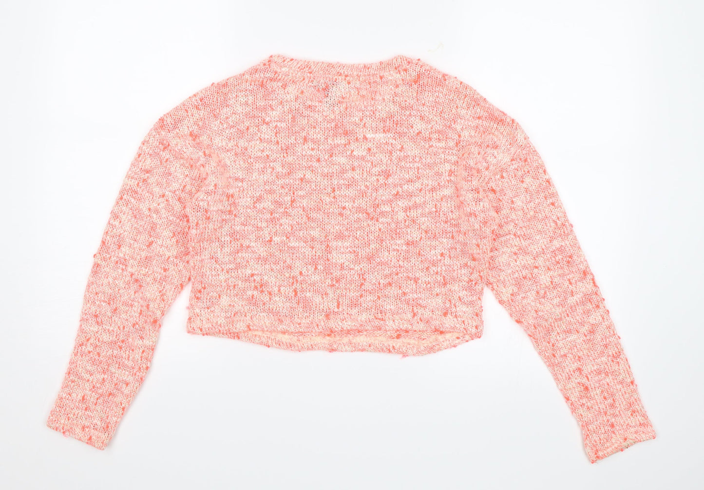 New Look Girls Orange   Pullover Jumper Size 12-13 Years  - Cropped