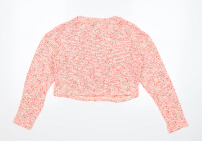 New Look Girls Orange   Pullover Jumper Size 12-13 Years  - Cropped