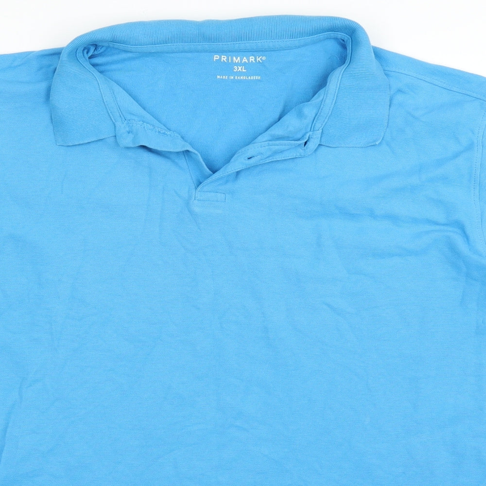 Primark Mens Blue    Polo Size 3XL