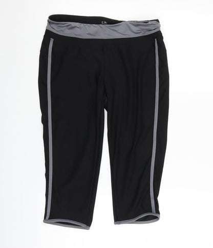 Athletic Works Womens Black   Biker Shorts Size M