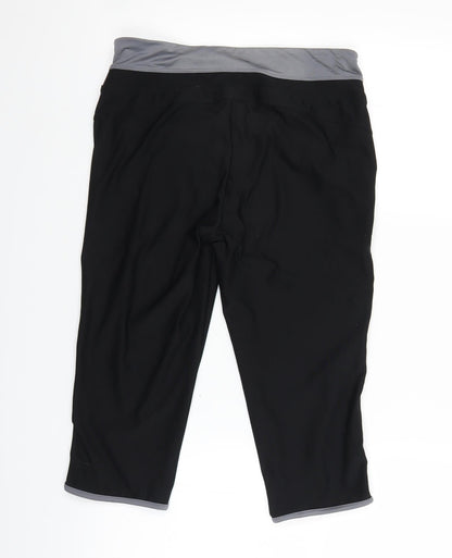 Athletic Works Womens Black   Biker Shorts Size M