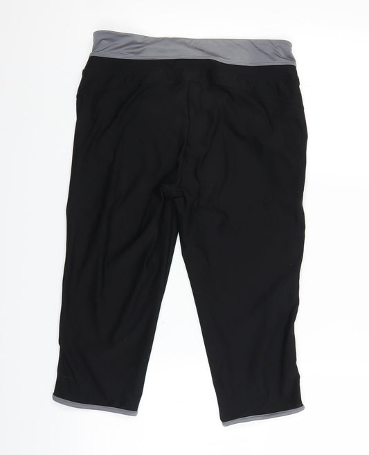 Athletic Works Womens Black   Biker Shorts Size M