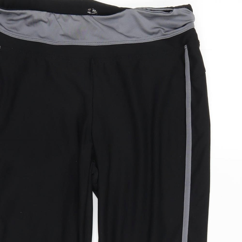 Athletic Works Womens Black   Biker Shorts Size M