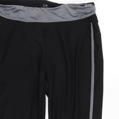 Athletic Works Womens Black   Biker Shorts Size M