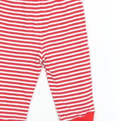 George Baby Red Striped  Capri Trousers Size 6-9 Months
