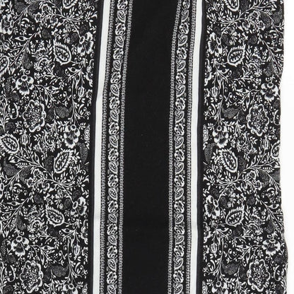 Target Womens Black Floral  Pencil Dress  Size 14