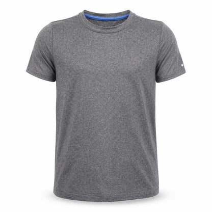 Souluxe Girls Grey   Basic T-Shirt Size 8-9 Years