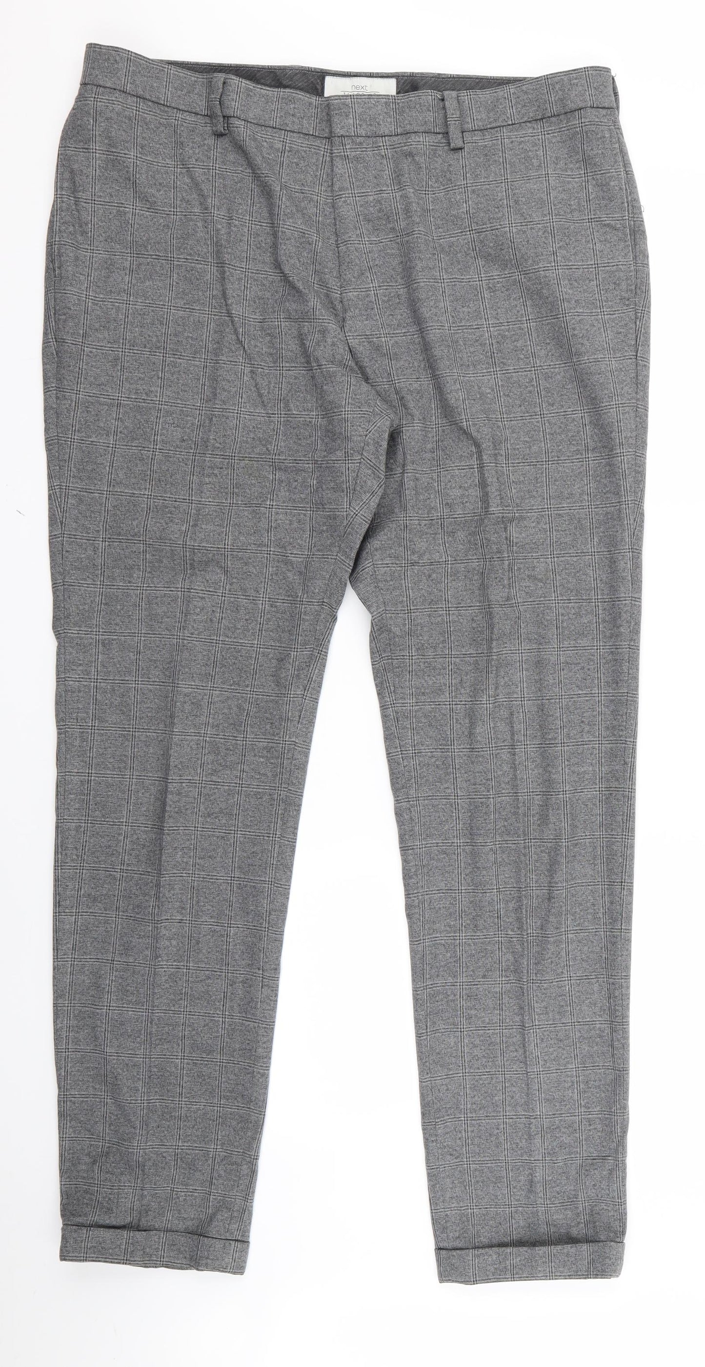 nect Mens Grey   Trousers  Size 34 L26 in - v