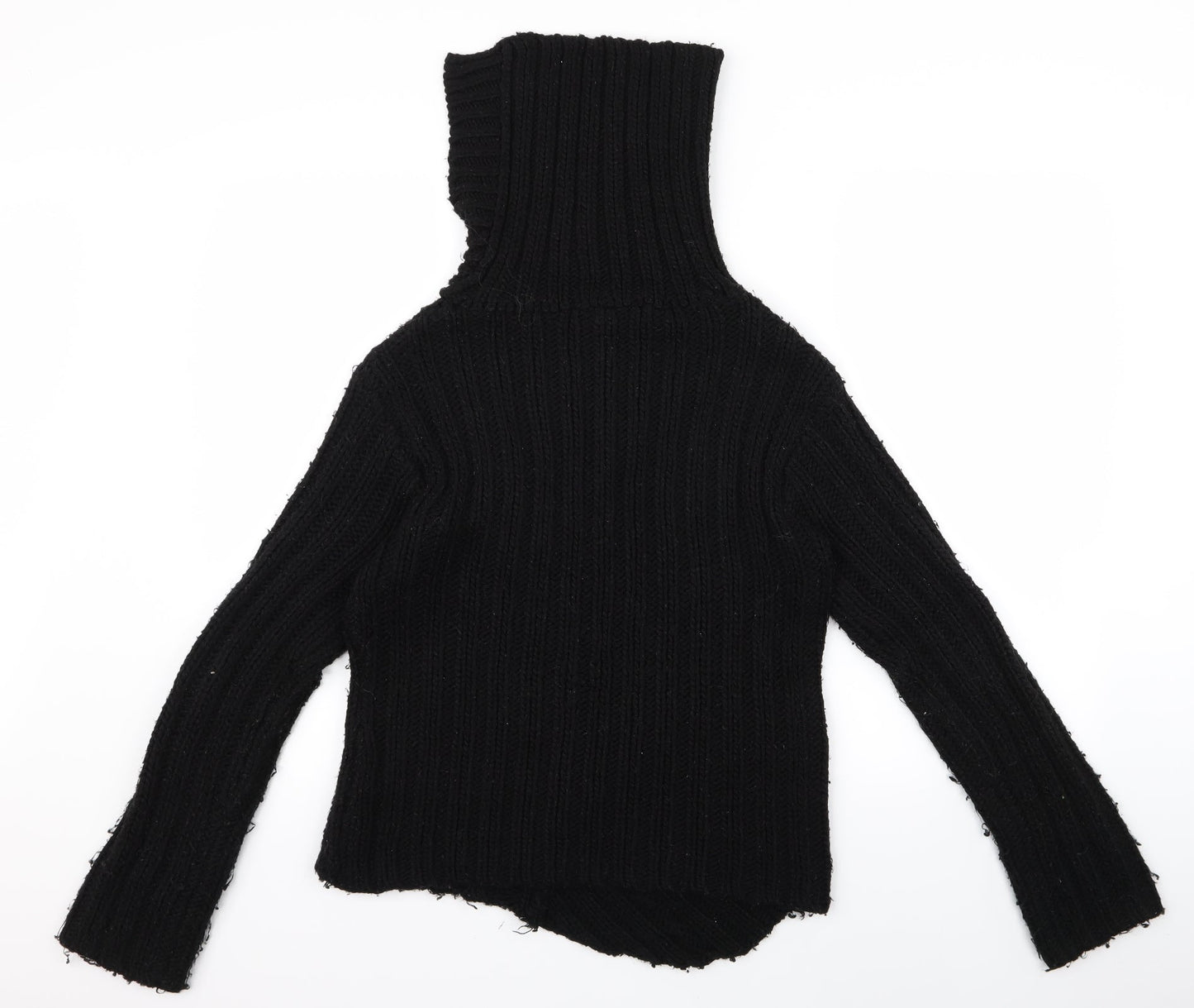 prewovbla Womens Black   Pullover Jumper Size M