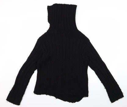 prewovbla Womens Black   Pullover Jumper Size M