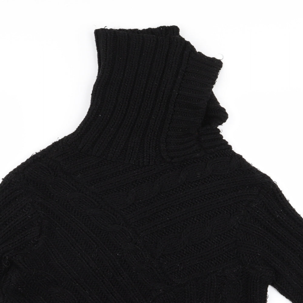 prewovbla Womens Black   Pullover Jumper Size M
