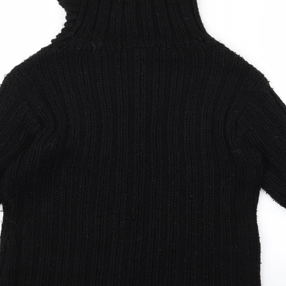 prewovbla Womens Black   Pullover Jumper Size M