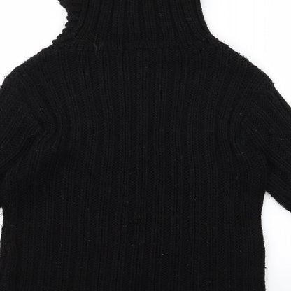 prewovbla Womens Black   Pullover Jumper Size M