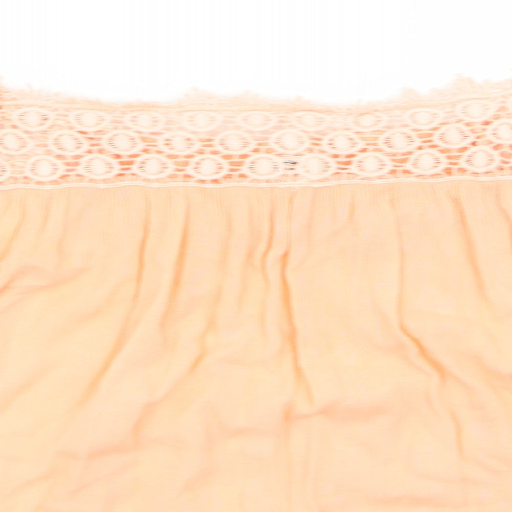 Miss Selfridge Womens Pink   Basic Blouse Size 10