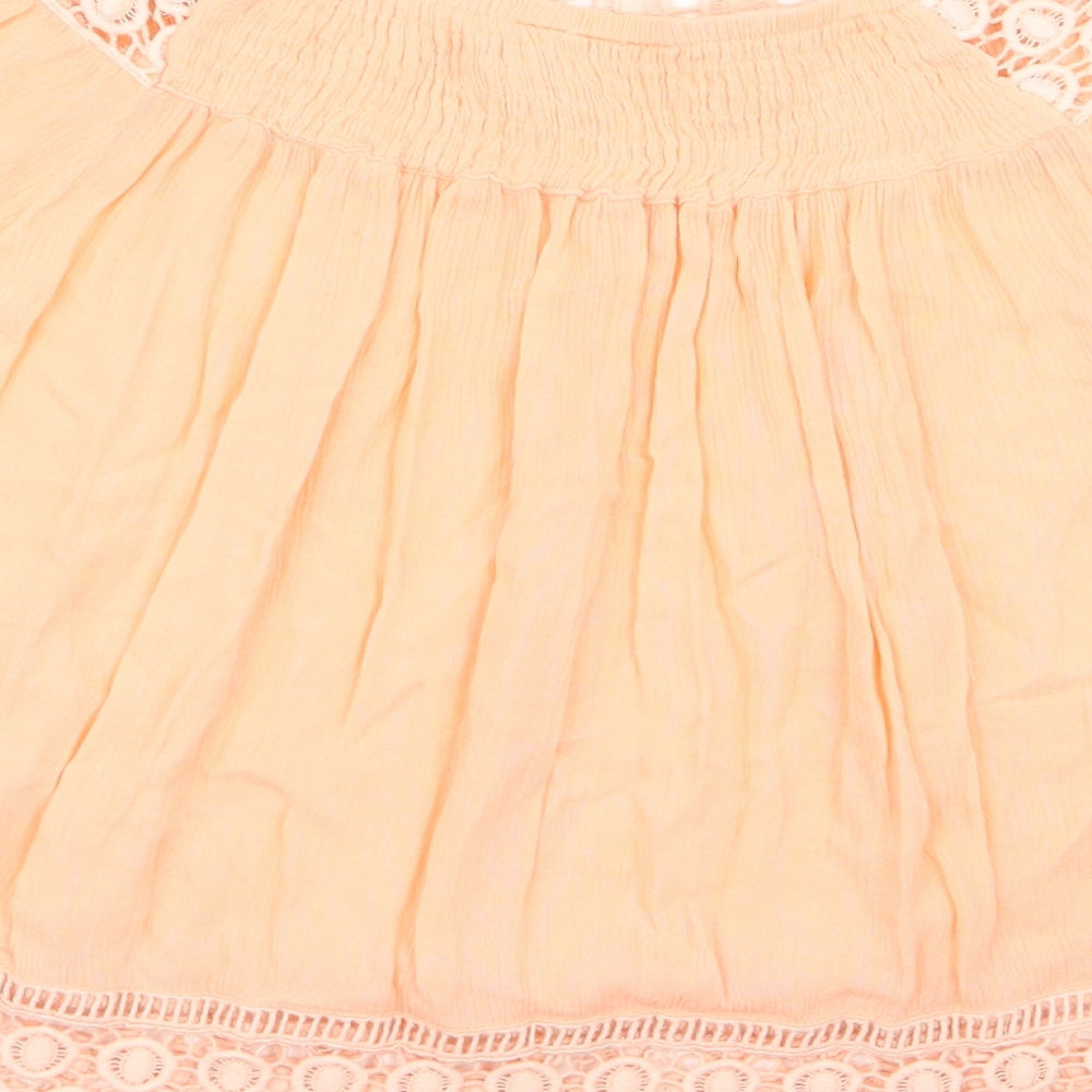 Miss Selfridge Womens Pink   Basic Blouse Size 10