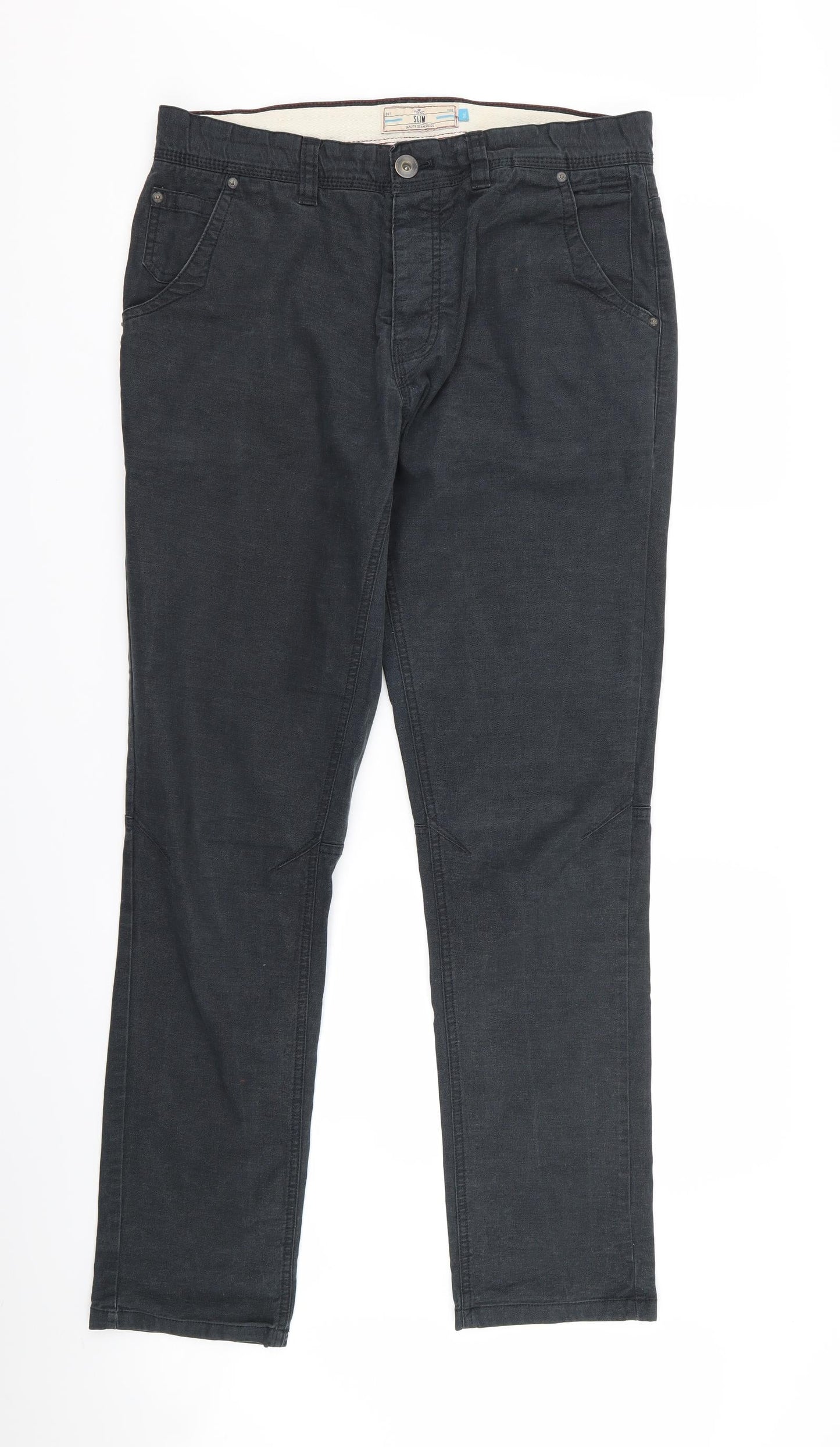 Womens UK Size 14 NEXT Regular Fit  Grey Trousers