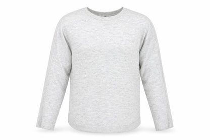 Front view of pul men’s grey jumper, size M