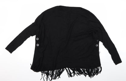 Preworn Womens Black   Cardigan Jumper Size M