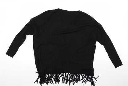 Preworn Womens Black   Cardigan Jumper Size M