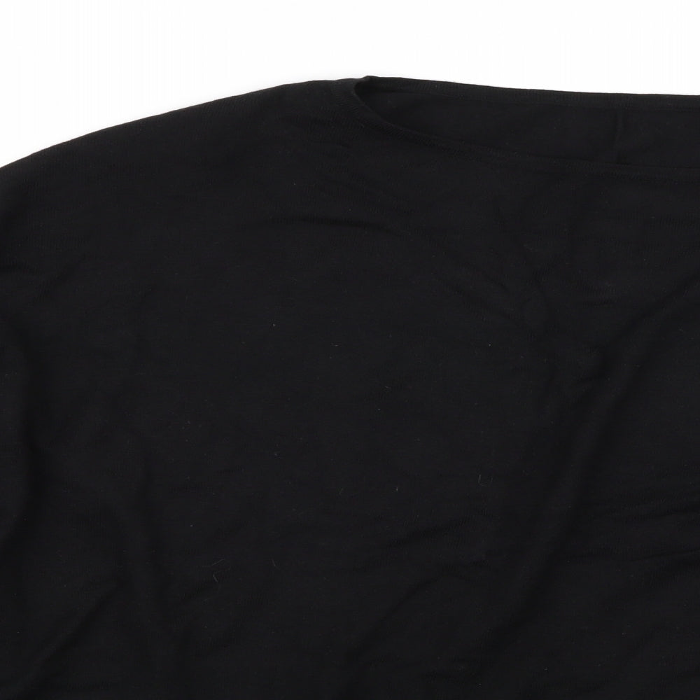 Preworn Womens Black   Cardigan Jumper Size M