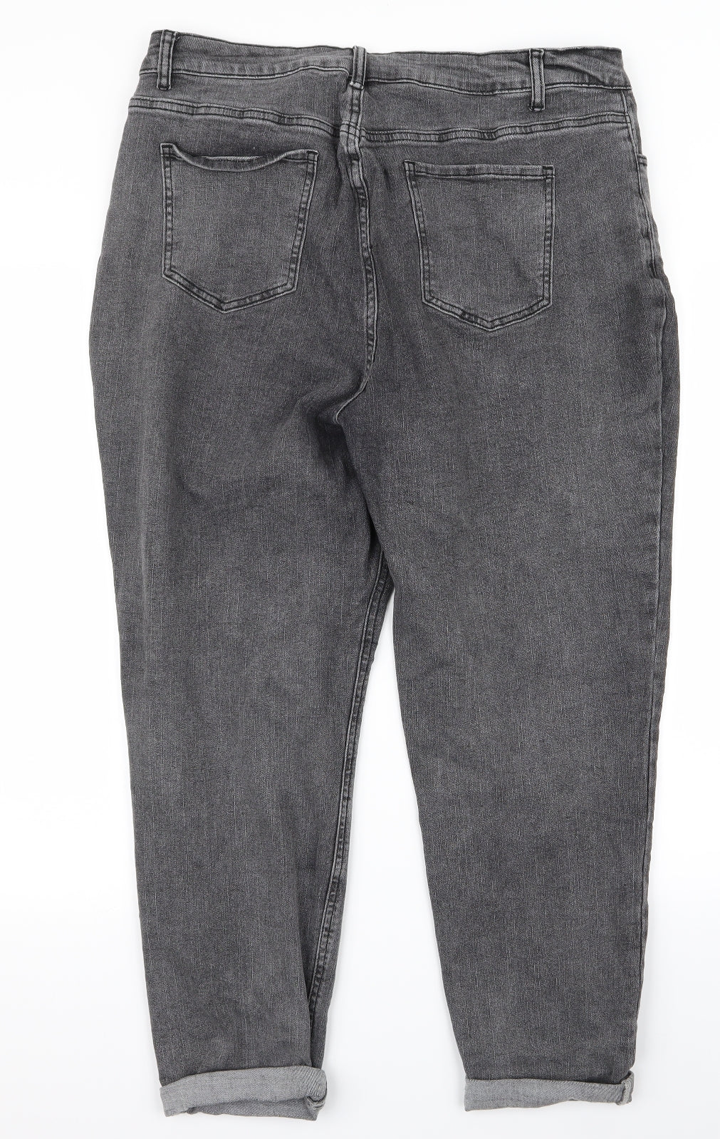 SHE IN Womens Grey   Bootcut Jeans Size XL L20 in