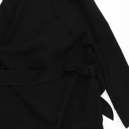 Preworn Womens Black   Overcoat Coat Size 10