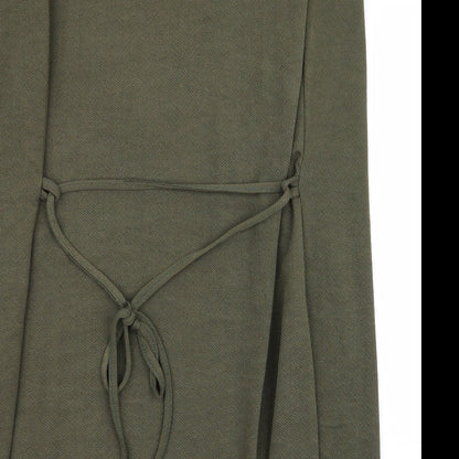 Womens UK Size L Preworn Green Basic Blouse