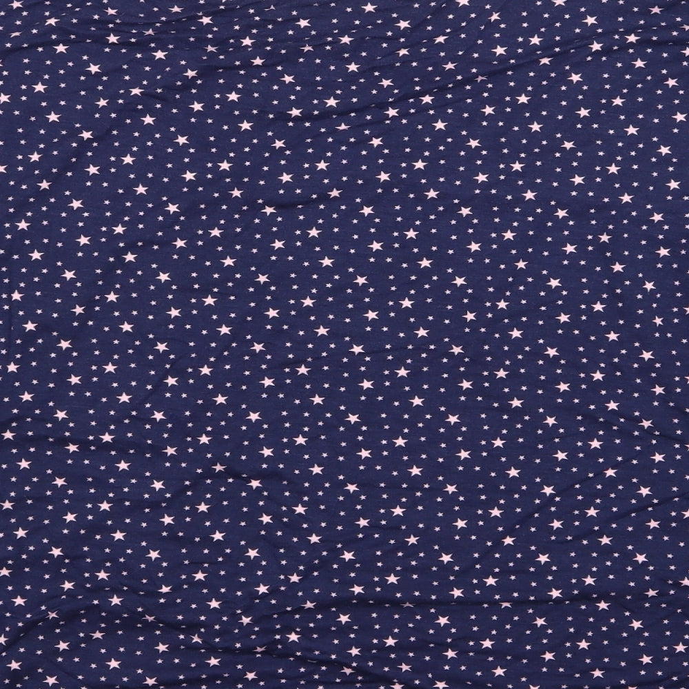 Womens UK Size 12 Preworn Blue Basic Blouse