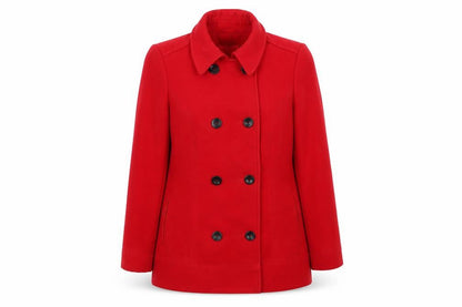 Womens UK Size 12 Covent Garden Red Overcoat