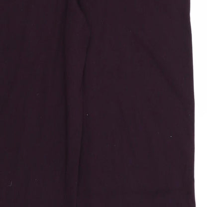 TU Womens Red   Trousers  Size 14 L26 in